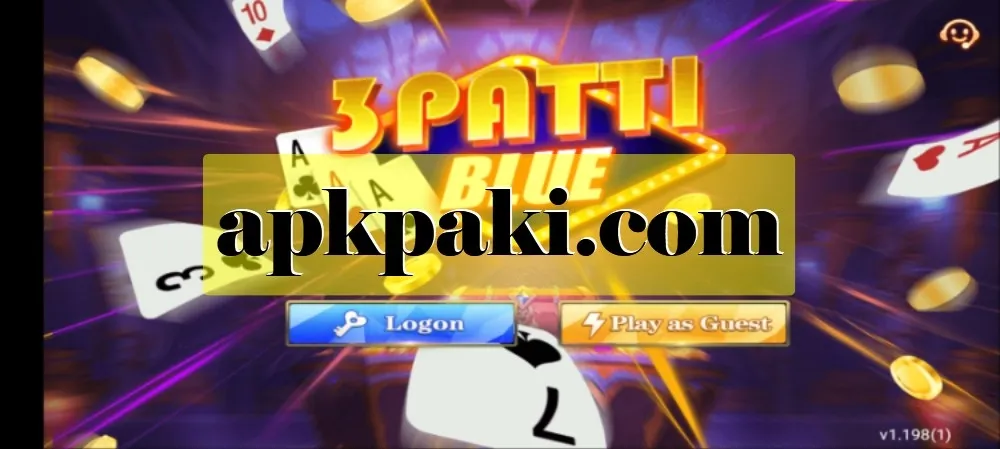 Teen Patti blue gameplay screenshot 